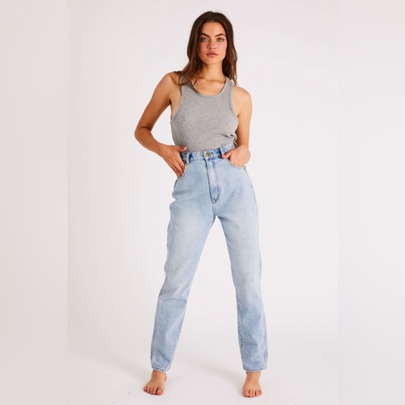 Rolla’s Elle super high rise relaxed Jean - Picture 1 of 8